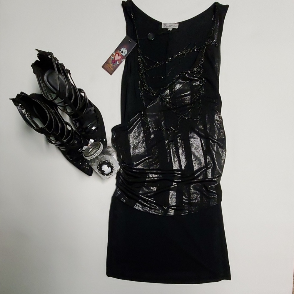 🆕️👗🔥ed hardy black dress